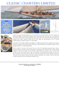 Mobile Screenshot of classic-charters.co.uk