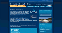 Desktop Screenshot of classic-charters.com
